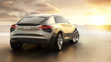 Kia – Nouveau logo et bientôt 800km d’autonomie électrique?